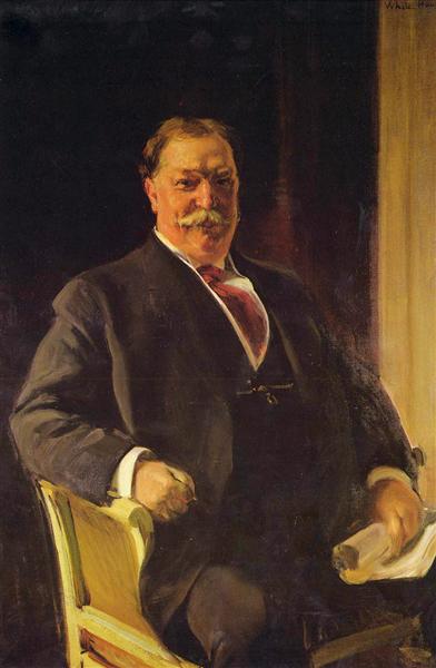 Retrato do Sr. Taft - Presidente dos Estados Unidos - 1909