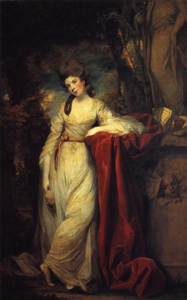 Retrato De La Señora Abington - Actriz Británica - 1773