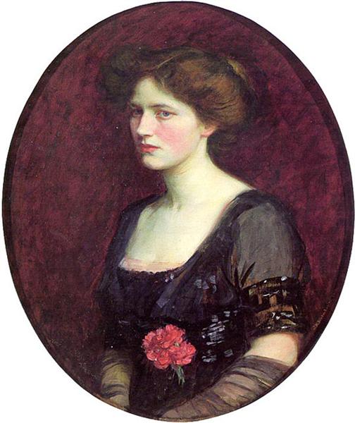 Retrato De La Señora Charles Schreiber - 1912