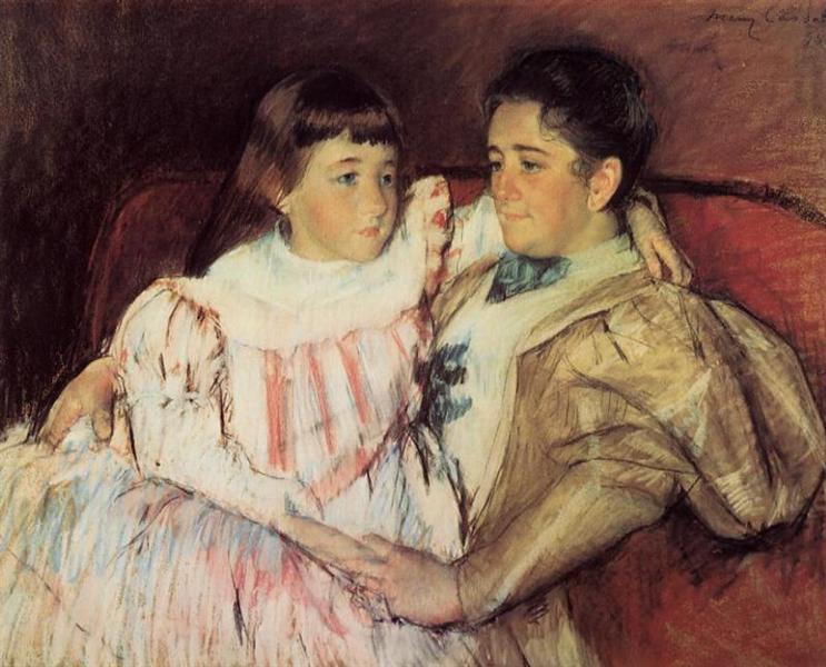 Portrait of Mrs. Havemeyer and her daughter Electra - 1895