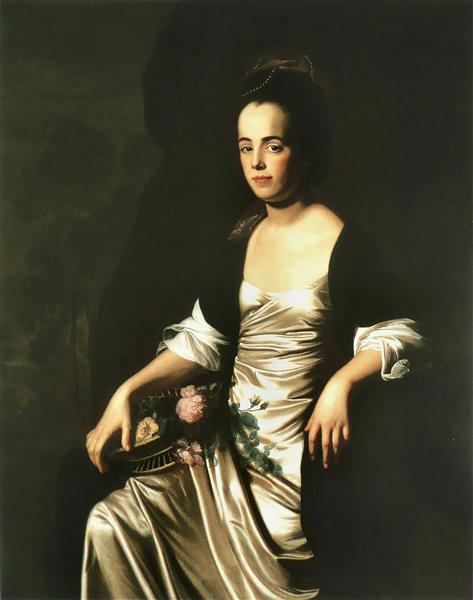 Porträt von Frau John Stevens (Judith Sargent - später Herr John Murray) - 1772