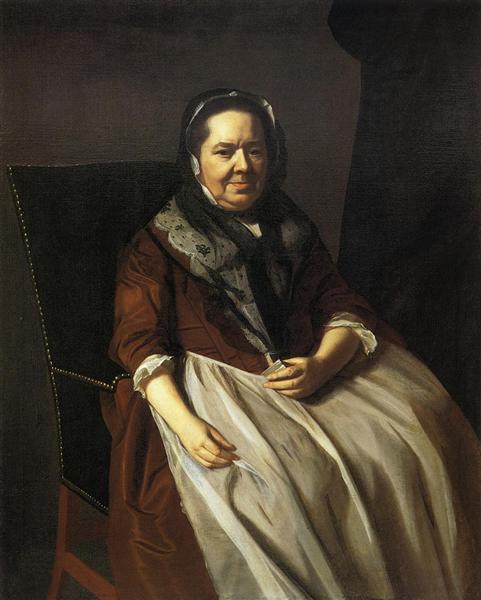 Porträt von Frau Paul Richard - 1771