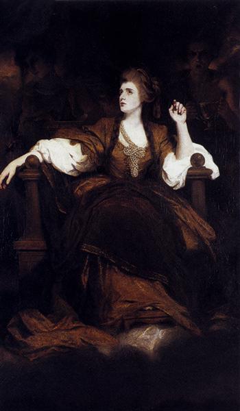 Portrait of Mrs. Siddons as the Tragic Muse - 1784