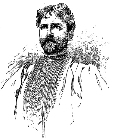 Portrait de beaucoup seul - 1897