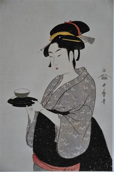 Naniwaya Okitan muotokuva - 1793 