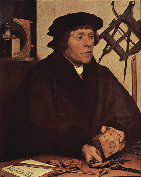 Porträt von Nicolás Kratzer - 1528