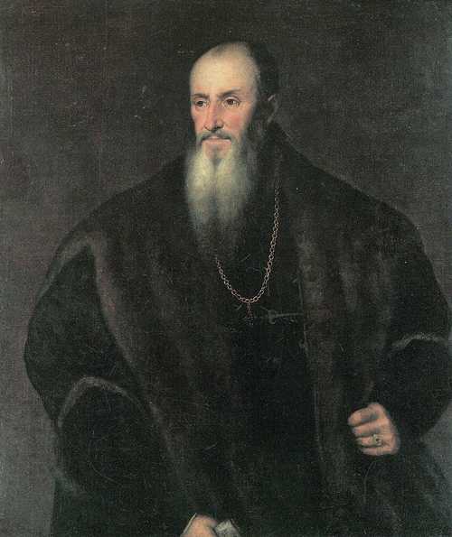 Portrait of Nicholas Perrenot from Granvela - 1548