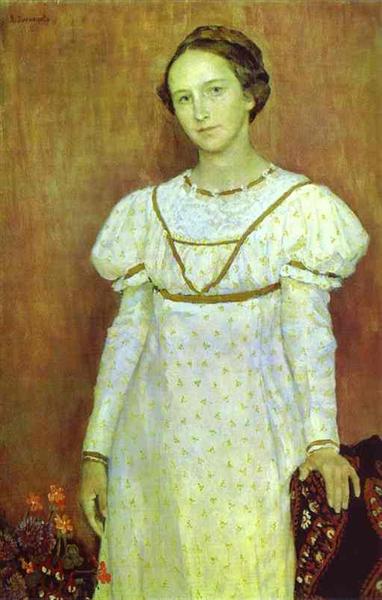 Portret Olga Poletáyeva - 1912