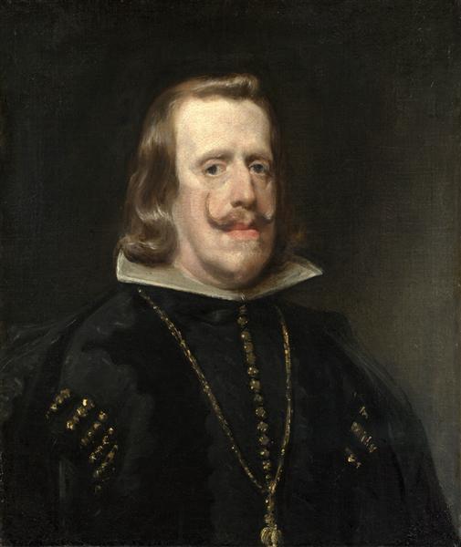 Retrato De Felipe Iv De España - 1656