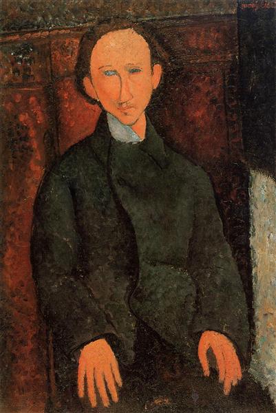 Retrato de Pinchus Kremenge - 1916