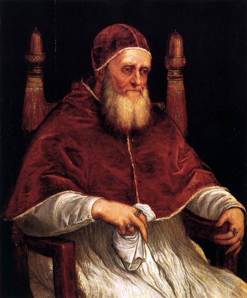 Ritratto di papa Julio II - 1546