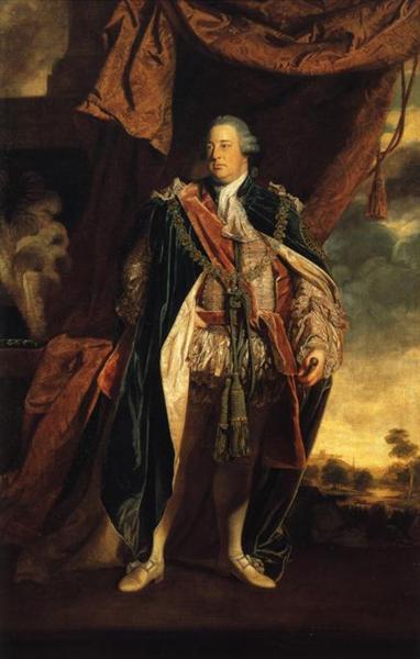 Retrato Del Príncipe William Augustus - Duque De Cumberland - Hijo De Jorge Ii - 1758