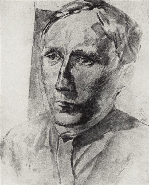 Portret van professor Beloborodov - 1922