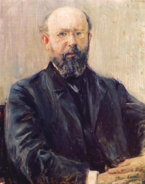 Retrato Del Profesor Dr. Carl Bernstein - 1892