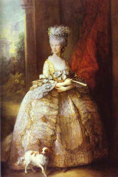 Retrato De La Reina Carlota - 1781