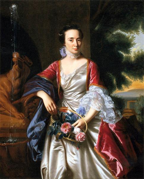 Rebecca Boylston portrait - 1767