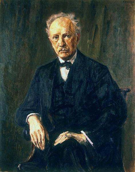 Retrato De Richard Strauss - 1918