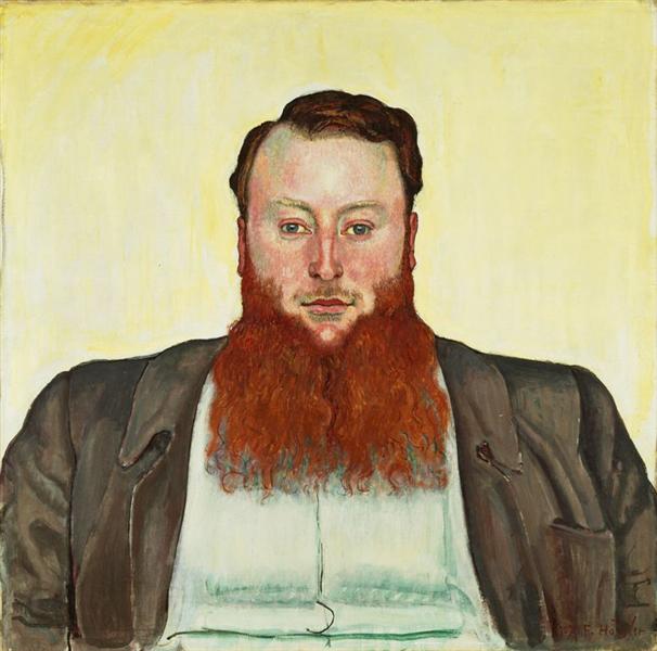 Retrato Del Escultor James Vibert