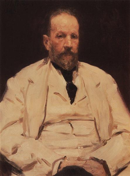 Retrato de Sergei Witte - Ministro das Finanças - 1903