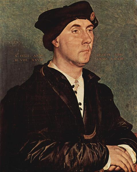 Portræt af Sir Richard Southwell - 1536