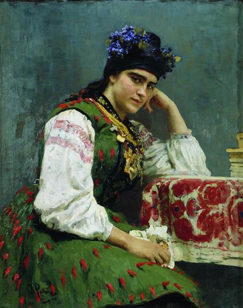 Portrait of Sofia Dragomirova - 1889