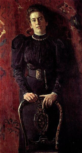 Portrait of T.L. Tolstaya - 1893