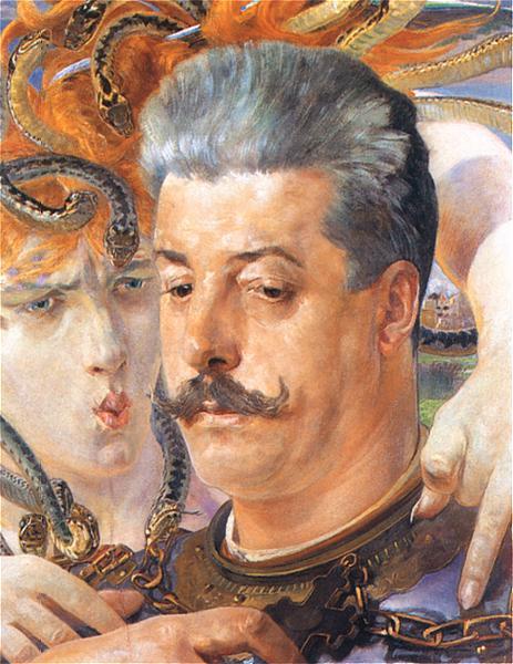 Portrait of Tadeusz B? Otnicki with Medusa - 1902