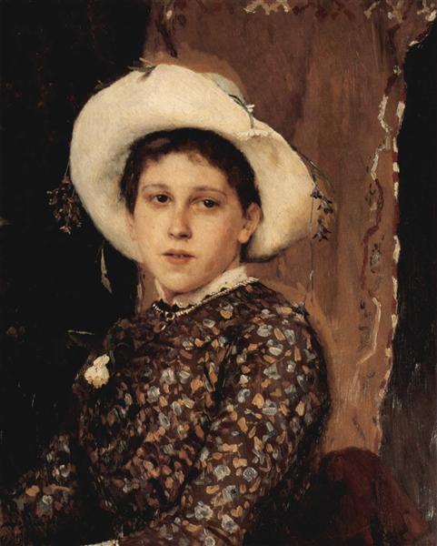 Portrait Of Tatjana A. Mamontowa - 1884