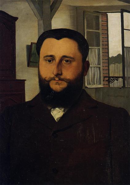 Retrato De Thadee Nathanson - 1897