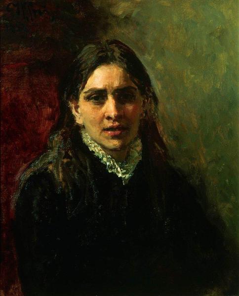 Portrait of the actress Pelagey Strepetova - 1882