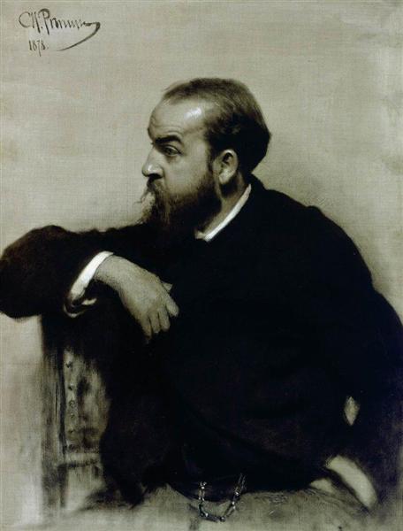 Portræt af kunstner RS ​​Levitsky - 1878