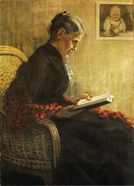 Portrait of the artist's mother - 1902