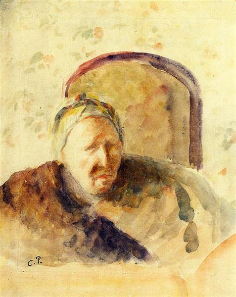 Portrait de la mère de l'artiste - 1888