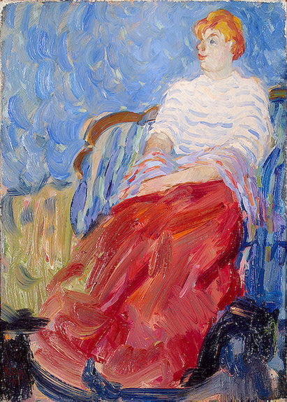 Portrait de la sœur de l'artiste - Suzanne Dufy - 1904