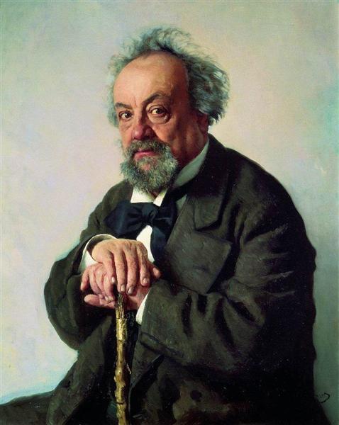 Author's portrait Alexey Piseemsky - 1880