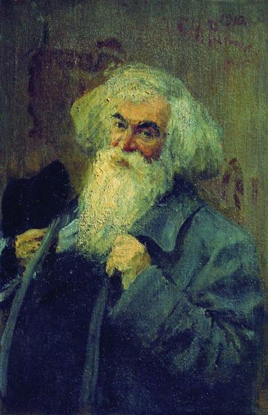 Retrato do autor Ionim Yasinsky - 1910