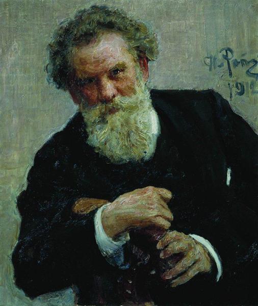 Portrait of the author Vladimir Korolembo - 1912