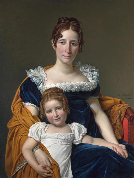 Portrait de la comtesse Vilain XIII et de sa fille