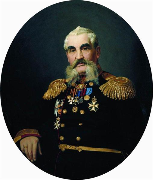 Retrato De Los Militares - 1866