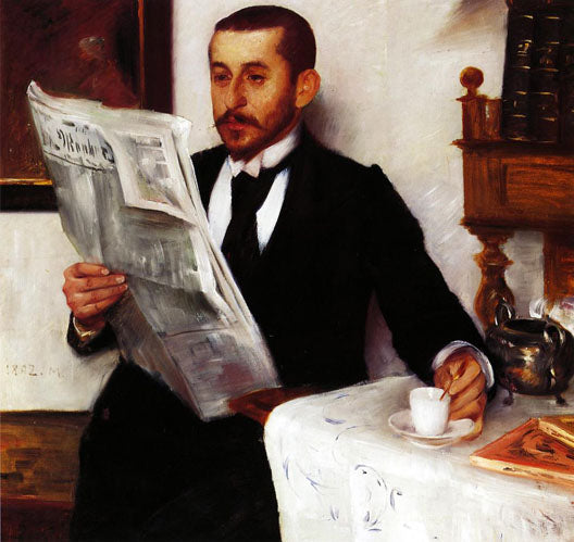 Portrait du peintre Benno Becker - 1892