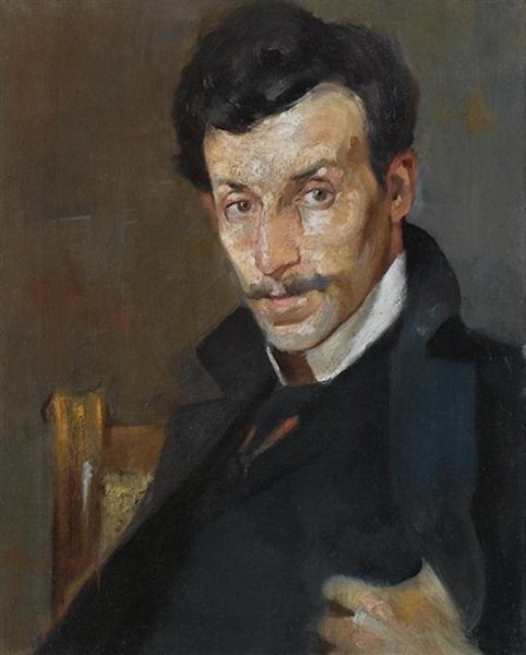 Portrait of the painter Gerassimos Dialismas