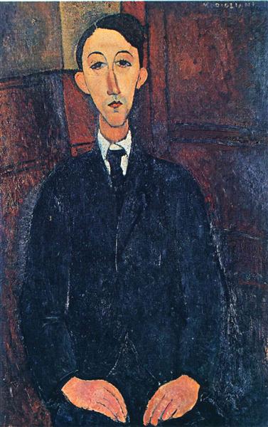 Portrait of the painter Manuel Humbert - 1916