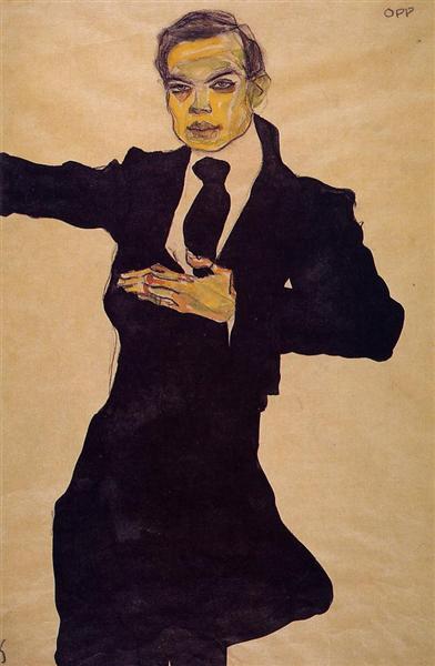 Portrait du peintre Max Oppenheimer - 1910