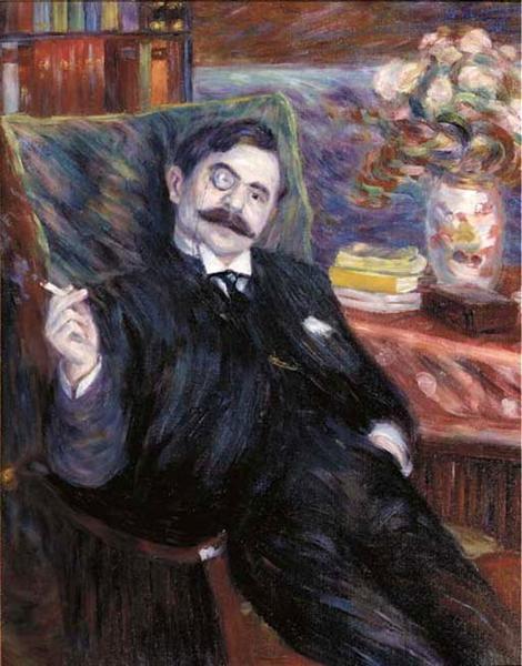 Portrait of the poet Georges Bonnamour - 1906