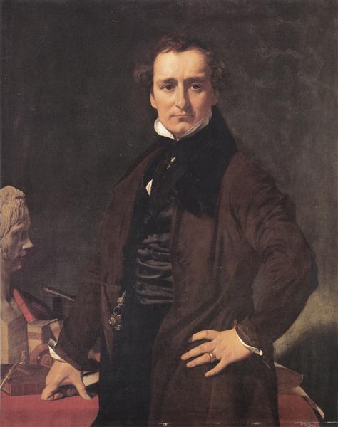 Retrato Del Escultor Lorenzo Bartolini - 1820