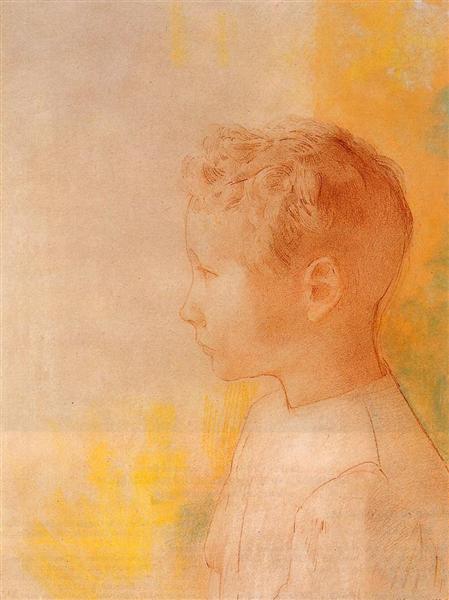 Portrait of Robert's son from Comecy - 1898