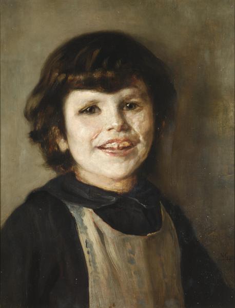 Retrato De Tilemahos Gyzis - 1890