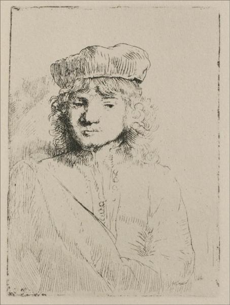 Portrait of Titus - Rembrandt's Son - 1652