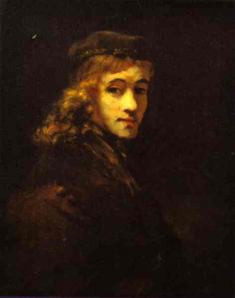 Portrait de Tito, le fils de l'artiste, 1668