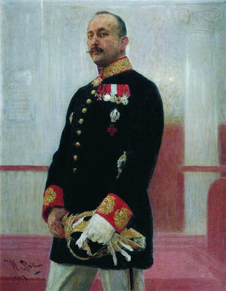 Portrait de V. Gudovich - 1913